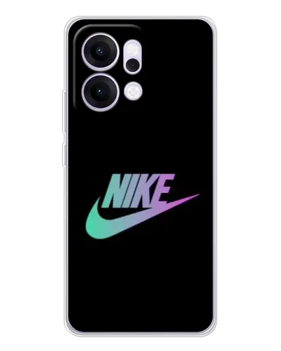 Чехол для OPPO Reno14 с картинкой «Nike — городская ночь»