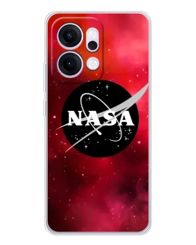 Чехол для OPPO Reno14 с картинкой «NASA — красная туманность»
