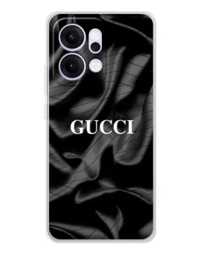 Чехол для OPPO Reno14 с картинкой «Gucci — шелковые волны»