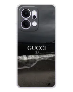 Чехол для OPPO Reno14 с картинкой «Gucci — морской прибой»