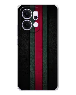 Чехол для OPPO Reno14 с картинкой «Gucci — неоновая линия»
