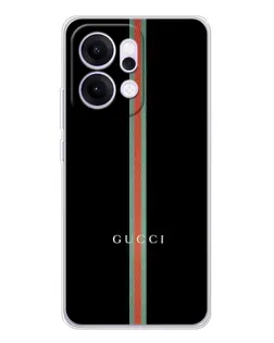 Чехол для OPPO Reno14 с картинкой «Gucci — строгая линия»