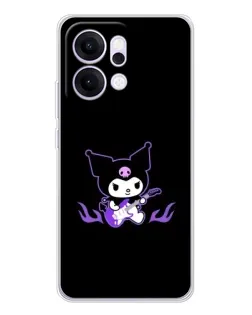 Чохол для OPPO Reno14 з картинкою «Електрична Kuromi»