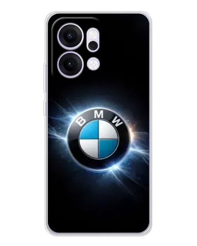 Чехол для OPPO Reno14 с картинкой «BMW — неоновое сияние» Чехол для OPPO Reno14 с картинкой «BMW — неоновое сияние»