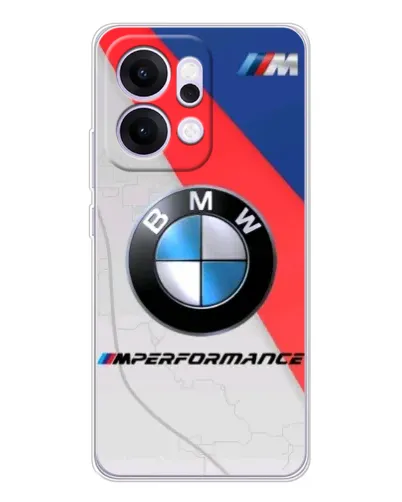 Чехол для OPPO Reno14 с картинкой «BMW Performance стиль» Чехол для OPPO Reno14 с картинкой «BMW Performance стиль»