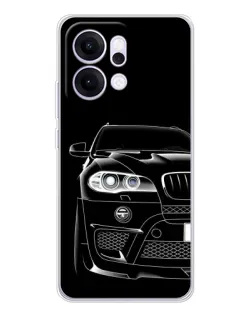 Чохол для OPPO Reno14 з картинкою «Темний силует BMW» Чохол для OPPO Reno14 з картинкою «Темний силует BMW»