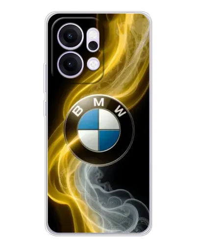 Чехол для OPPO Reno14 с картинкой «Золотистый дым BMW» Чехол для OPPO Reno14 с картинкой «Золотистый дым BMW»