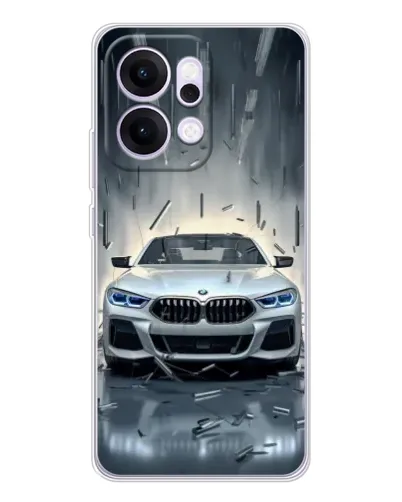 Чехол для OPPO Reno14 с картинкой «BMW в свете фар» Чехол для OPPO Reno14 с картинкой «BMW в свете фар»