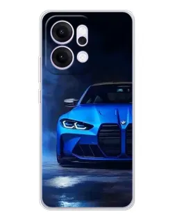 Чохол для OPPO Reno14 з картинкою «Блакитна BMW M4» Чохол для OPPO Reno14 з картинкою «Блакитна BMW M4»