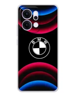 Чохол для OPPO Reno14 з картинкою «Логотип BMW та неонові дуги» Чохол для OPPO Reno14 з картинкою «Логотип BMW та неонові дуги»