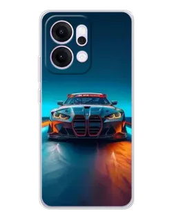 Чохол для OPPO Reno14 з картинкою «BMW — вогні неону» Чохол для OPPO Reno14 з картинкою «BMW — вогні неону»