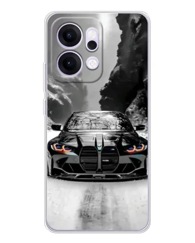 Чехол для OPPO Reno14 с картинкой «BMW — акварельный дрифт» Чехол для OPPO Reno14 с картинкой «BMW — акварельный дрифт»