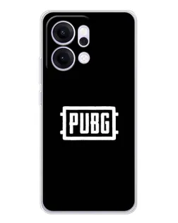 Чехол для OPPO Reno14 с картинкой «Лого BMW — металлический блеск»
