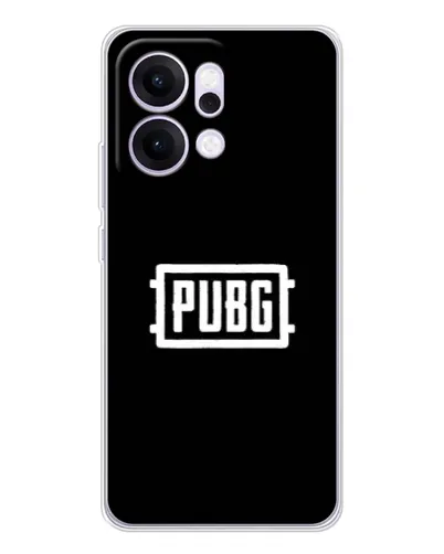 Чехол для OPPO Reno14 с картинкой «Лого BMW — металлический блеск»