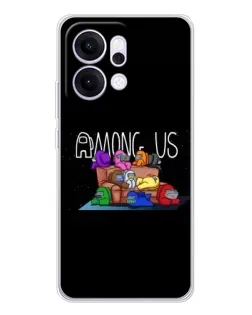 Чохол для OPPO Reno14 з картинкою «Логотип Among Us» Чохол для OPPO Reno14 з картинкою «Логотип Among Us»