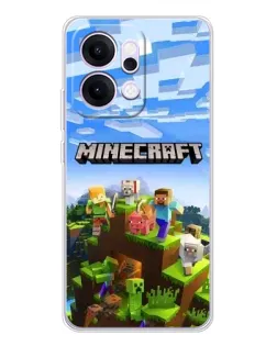 Чохол для OPPO Reno14 з картинкою «Minecraft класичний світ» Чохол для OPPO Reno14 з картинкою «Minecraft класичний світ»