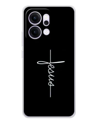Чехол для OPPO Reno14 с картинкой «Тонкая линия веры»