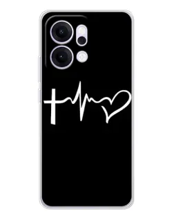 Чехол для OPPO Reno14 с картинкой «Пульс веры»