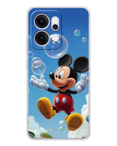 Чехол для OPPO Reno14 с картинкой «Mickey и мыльные пузыри» Чехол для OPPO Reno14 с картинкой «Mickey и мыльные пузыри»