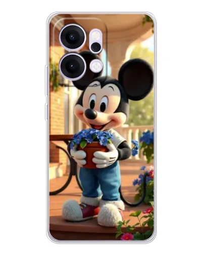 Чехол для OPPO Reno14 с картинкой «Микки садовод» Чехол для OPPO Reno14 с картинкой «Микки садовод»