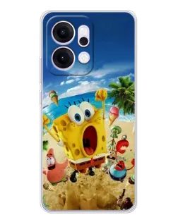 Чехол для OPPO Reno14 с картинкой «Развлечения на пляже»
