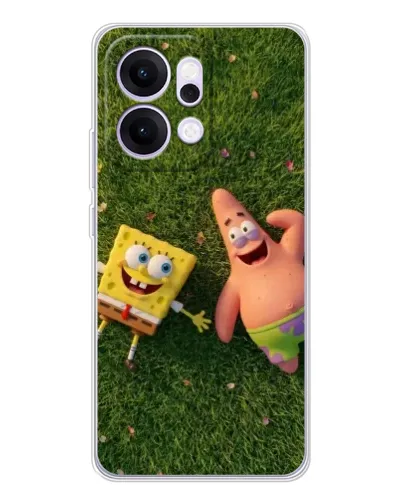 Чехол для OPPO Reno14 с картинкой «Друзья на лужайке» Чехол для OPPO Reno14 с картинкой «Друзья на лужайке»