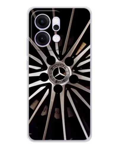 Чехол для OPPO Reno14 с картинкой «Диск Mercedes»