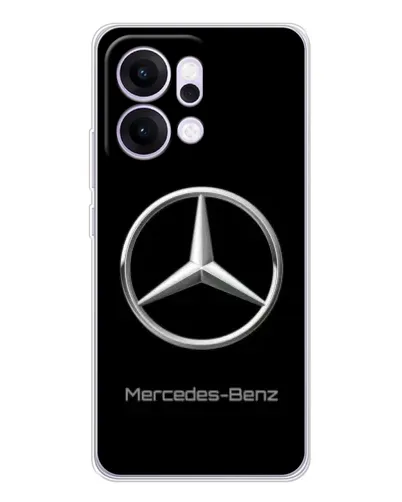 Чехол для OPPO Reno14 с картинкой «Mercedes Silver Logo»