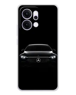 Чехол для OPPO Reno14 с картинкой «Mercedes Vision — концепт»