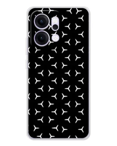 Чехол для OPPO Reno14 с картинкой «Mercedes паттерн звезд» Чехол для OPPO Reno14 с картинкой «Mercedes паттерн звезд»