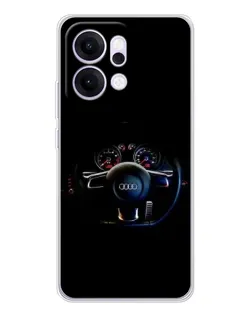 Чохол для OPPO Reno14 з картинкою «Салон Audi — кермо» Чохол для OPPO Reno14 з картинкою «Салон Audi — кермо»