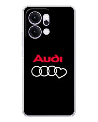 Чехол для OPPO Reno14 с картинкой «Логотип Audi Heart»
