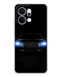 Чехол для OPPO Reno14 с картинкой «Audi в неоне» Чехол для OPPO Reno14 с картинкой «Audi в неоне»