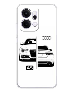 Чехол для OPPO Reno14 с картинкой «Audi — контрастный дизайн» Чехол для OPPO Reno14 с картинкой «Audi — контрастный дизайн»