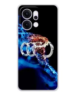 Чехол для OPPO Reno14 с картинкой «Энергия лого Audi» Чехол для OPPO Reno14 с картинкой «Энергия лого Audi»