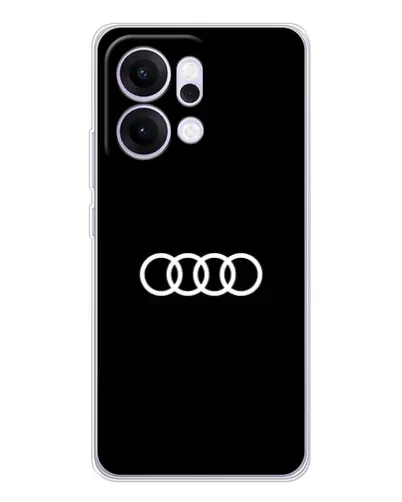 Чехол для OPPO Reno14 с картинкой «Audi White Logo»