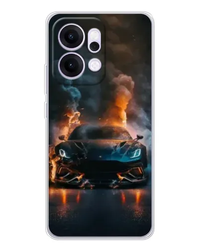 Чехол для OPPO Reno14 с картинкой «Lamborghini дымная эстетика» Чехол для OPPO Reno14 с картинкой «Lamborghini дымная эстетика»