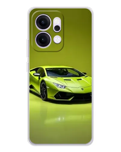 Чехол для OPPO Reno14 с картинкой «Салатовый Lamborghini Huracan» Чехол для OPPO Reno14 с картинкой «Салатовый Lamborghini Huracan»