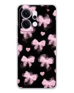 Чехол для OPPO Reno14 с картинкой «Геометрия банта»