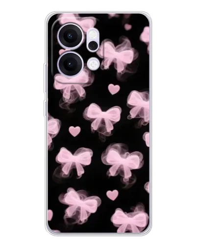 Чехол для OPPO Reno14 с картинкой «Геометрия банта»