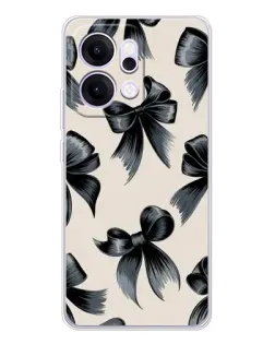 Чехол для OPPO Reno14 с картинкой «Банты Coquette»