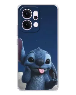 Чехол для OPPO Reno14 с картинкой «Стич в облаках» Чехол для OPPO Reno14 с картинкой «Стич в облаках»