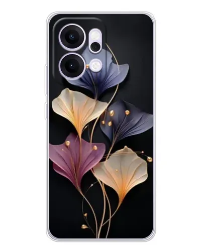 Чохол для OPPO Reno14 з картинкою «Лілові квіти грації»