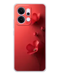 Чохол для OPPO Reno14 з картинкою «Макові суцвіття»