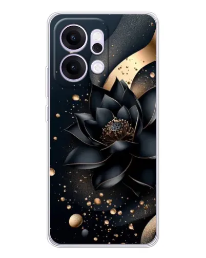 Чохол для OPPO Reno14 з картинкою «Чорний лотос»
