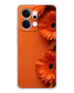 Чохол для OPPO Reno14 з картинкою «Помаранчеві гербери»
