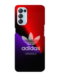 Чохол для OPPO Reno5 4G з картинкою «Adidas Red Neon»