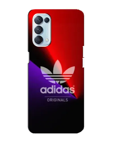 Чехол для OPPO Reno5 4G с картинкой «Adidas Red Neon» Чехол для OPPO Reno5 4G с картинкой «Adidas Red Neon»
