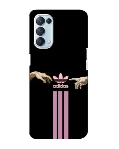 Чехол для OPPO Reno5 4G с картинкой «Adidas Hands» Чехол для OPPO Reno5 4G с картинкой «Adidas Hands»
