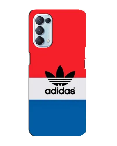 Чехол для OPPO Reno5 4G с картинкой «Ретро блоки Adidas» Чехол для OPPO Reno5 4G с картинкой «Ретро блоки Adidas»